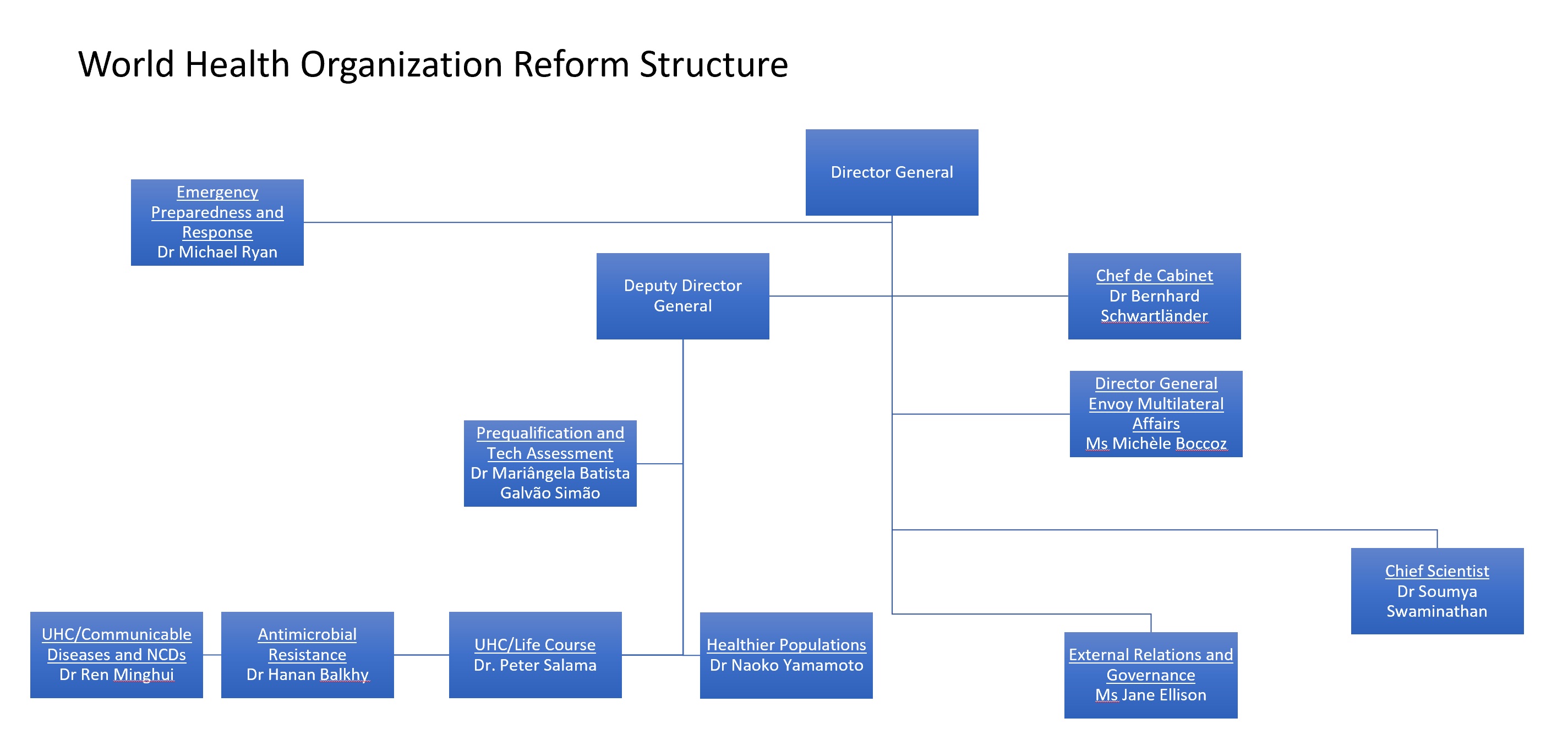 Health Org Chart